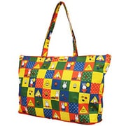 K2190 B10 [HAPI+TAS×miffy 折りたたみトートバッグ パッチワーク]