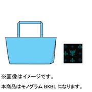 K2190 85 [折りたたみトートバッグ モノグラムブラック/ブルー]
