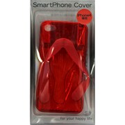 iPhone4専用TPUサンダルカバー rd