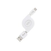 巻き取り式microUSBケーブル ホワイト SB-CA14-MTMU/WH