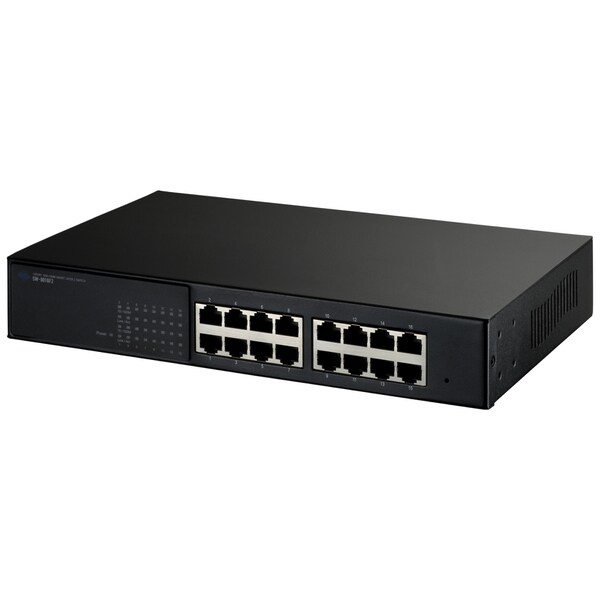 24ポート WEBスマートスイッチ 10M/100M 対応 SW-0016F2