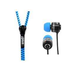Zipbuds インナーイヤーヘッドホン Black with Blue CT-REBKBL