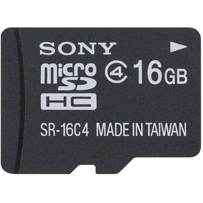 microSDHCメモリーカード 16GB Class4 SR-16A4