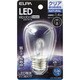 LED電球 サイン球タイプ E26口金 昼白色 クリア 60lm LED elpaball mini エルパボｰル ミニ LDS1CN-G-G905