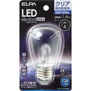 LED電球 サイン球タイプ E26口金 昼白色 クリア 60lm LED elpaball mini エルパボール ミニ LDS1CN-G-G905