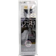 CA-P3U3BKPS3用ワイヤレスコントローラ用USB充電ケーブルブラック [PS3用]