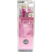 CA-P3U3PKPS3用ワイヤレスコントローラ用USB充電ケーブルピンク [PS3用]