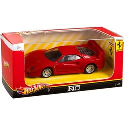 Amazon.com: Hot Wheels Ferrari F40, [White] #442 7 Spoke