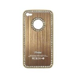 iPhone4ラインストーンフレーム カバージャケット（mbr）
