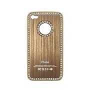 iPhone4ラインストーンフレーム カバージャケット(mbr)