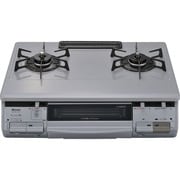グリル付ガステーブル プロパンガス用 左強火タイプ KGM661C(GR)L/LP