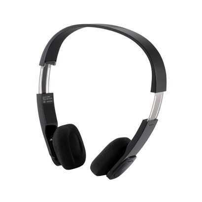 Bluetooth 2.1+EDR対応オーバーヘッド型ワイヤレスヘッドホン LBT-AVOH02ABK