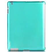 DLA201L Glossy Hard Shell Case Blue for iPad2 液晶保護シート付)ブルー