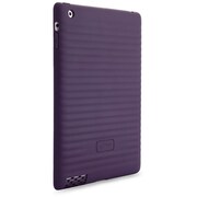 iPad2用TPUケース Wave パープル PA11011-PU