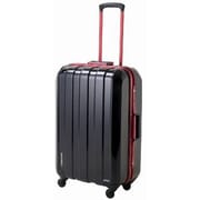 マスキュラーレッドフレーム 超軽量スーツケース Mサイズ 旅行日数目安:2~3泊 56L TSAロック搭載 ブラック 85-75201