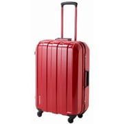 マスキュラーレッドフレーム 超軽量スーツケース Mサイズ 旅行日数目安:2~3泊 56L TSAロック搭載 レッド 85-75203