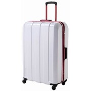 マスキュラーレッドフレーム 超軽量スーツケース Lサイズ 旅行日数目安:4~7泊 90L TSAロック搭載 ホワイト 85-75219