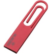 USBフラッシュ nendoモデル 4GB クリップ レッド MF-CLU204GRD