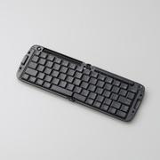 Bluetooth折りたたみキーボード iPhone/iPad/Mac対応 ブラック TK-FBP019EBK