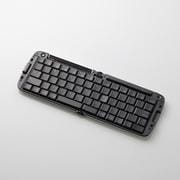 Bluetooth折りたたみキーボード iPhone/iPad/Mac対応 ホワイト TK-FBP019EWH