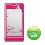 PDA-FAQ6KFP [液晶保護指紋防止光沢フィルム　NTTドコモ SHARP AQUOS PHONE f SH-13C用]