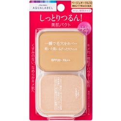 アクアレーベル モイストパウダリー ベージュオークル10 レフィル [パウダーファンデーション]
