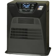ハイブリッド石油ファンヒーター ブラック 木造11畳 コンクリート14畳まで LC-SHB40B-BB