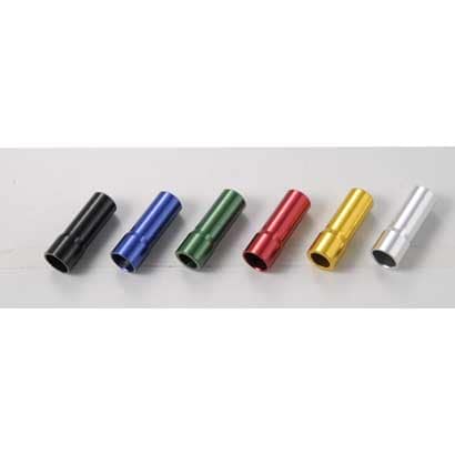 カラーアルミアウターCAP レッド 5mm 4PCS CP-AC09-B