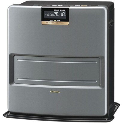 石油ファンヒーター グレースシルバー 木造9畳 コンクリート12畳まで FH-WX3411BY-SG