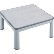 カジュアルこたつ 折れ脚タイプ 75×75cm ライトグレー MK-FBT75D-H