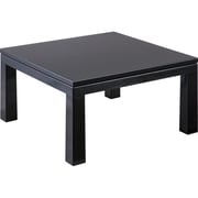 フラットヒーターこたつ 75×75cm ブラック KFK-0751PY-BK