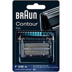ブラウン シェーバー 網刃 ブラック F31B g6bh9ry ヨドバシ.com - ブラウン BRAUN シェーバー用替刃 網刃 F31B