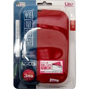LX-ND3016 3DS用 ハンディーポーチ D3 レッド [DSLite/DSi/3DS用]