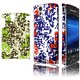 PA04-001WCA [Xperia ray（エクスペリア　レイ）SO-03C用クリアケース+グラフィックアートシート2枚　ウェーブ・カモ（A）]