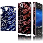 EPA04-001MAB [Xperia ray（エクスペリア　レイ）SO-03C用クリアケース+グラフィックアートシート2枚　ミックス・アニマル（B）]