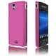 EPA04-002PUR [Xperia ray（エクスペリア　レイ）SO-03C用クリスタルケース　パープル]