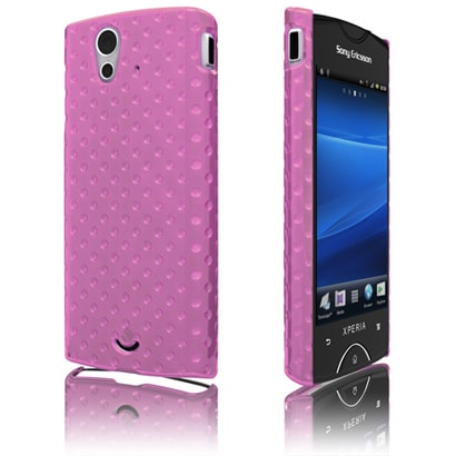 EPA04-003PUR [Xperia ray（エクスペリア　レイ）SO-03C用Dropクリアケース　パープル]