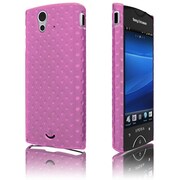 EPA04-003PUR [Xperia ray（エクスペリア　レイ）SO-03C用Dropクリアケース　パープル]