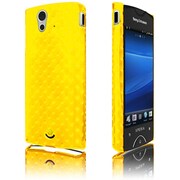 EPA04-003YE [Xperia ray（エクスペリア　レイ）SO-03C用Dropクリアケース　イエロー]