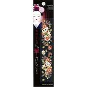 MAIKO-12 [蒔絵シール 舞妓はんの華かんざし 12月（もち花）]