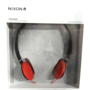 NH010760　ウィップ　オールブラック/レッド　ヘッドホン