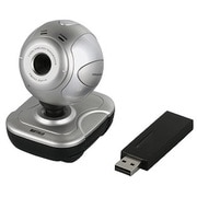 2.4GHz 無線30万画素Webカメラ 三脚スタンド付 シルバー BSW3KMW01SV