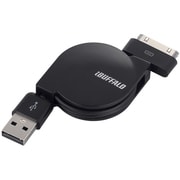 BSMPC08I75BK iPhone用デザイン巻キ取リケーブル