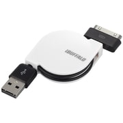 BSMPC08I75WH iPhone用デザイン巻キ取リケーブル