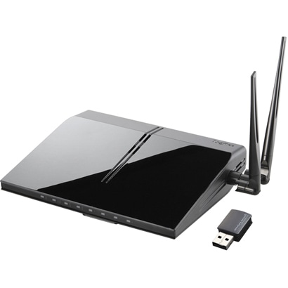 IEEE802.11n/g/b対応 ギガビット無線LANルータ + USB2.0用無線LANアダプタセット LAN-WH300N/DGRU