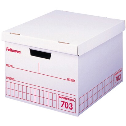 703Box Red A4ファイル用3枚パック バンカーズボックス 970402