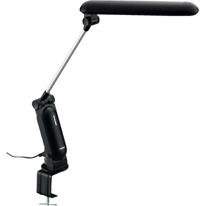 デスクスタンド アーム型タッチインバータ蛍光灯 ブラック LK-H484B