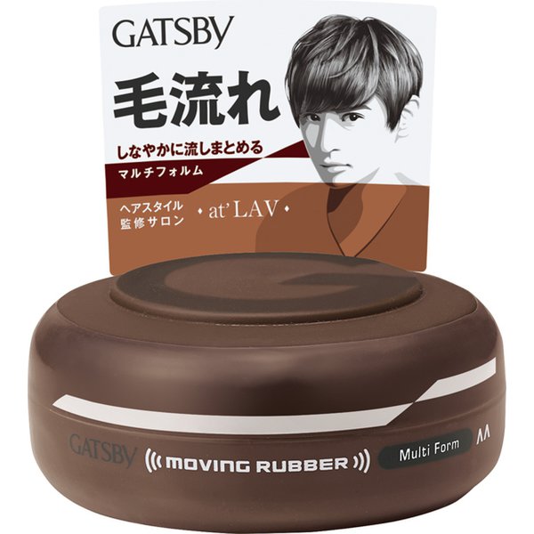 GATSBY（ギャツビー） ムービングラバー マルチフォルム [ヘアワックス 80g]