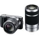 NEX-C3Y  B [ダブルズームレンズキット E18-55mm F3.5-5.6 OSS + E 55-210mm F4.5-6.3 OSS ブラック]