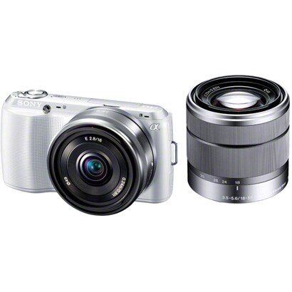 NEX-C3D  W [ダブルレンズキット E18-55mm F3.5-5.6 OSS + E16mm F2.8 ホワイト]